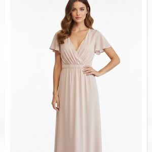 Show me your Mumu    long Wraped maxi special event dress size small